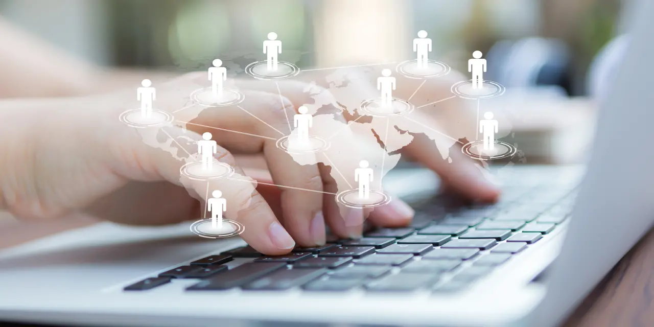 Crie conexões digitalmente