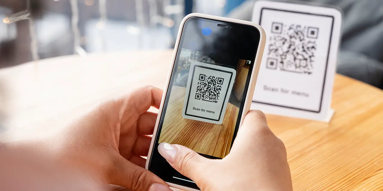 QR Code as a digital business card sharing tool