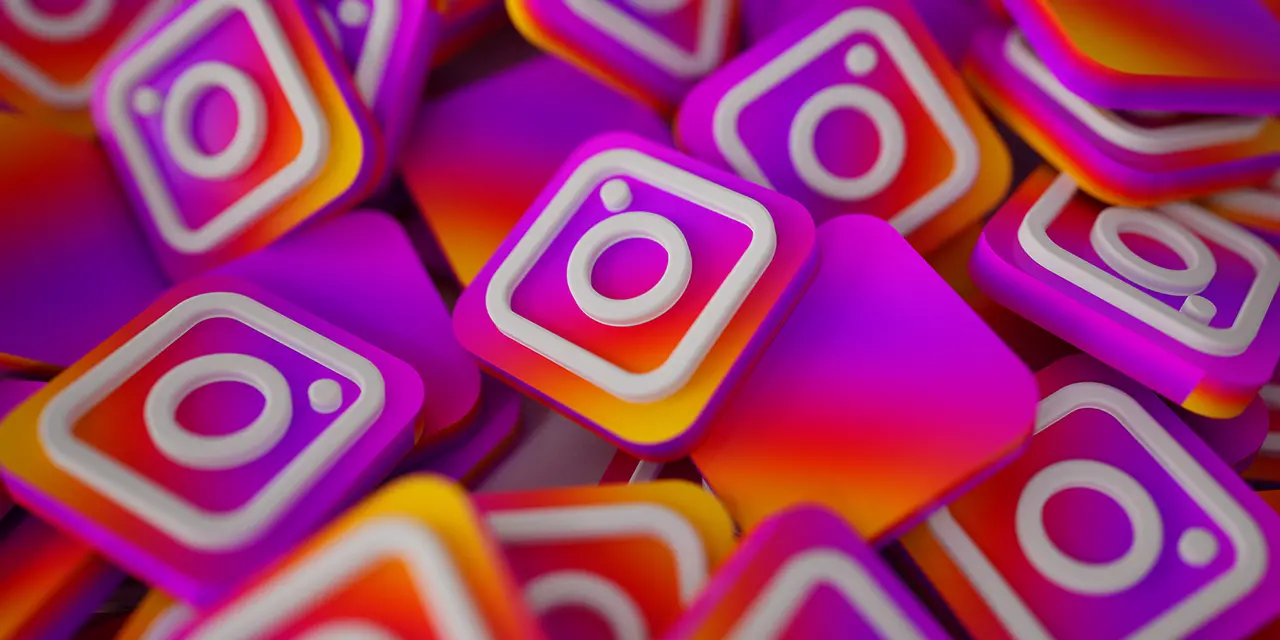 Logo usado como ícone do aplicativo do Instagram